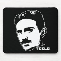 Nikola Tesla Portrait Mousepad