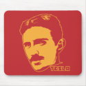 Nikola Tesla Portrait mousepad