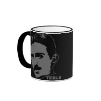 Nikola Tesla Portrait Mug