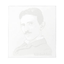 Nikola Tesla Portrait notepads