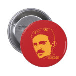 Nikola Tesla Portrait Pin