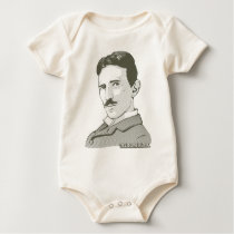 Nikola Tesla Portrait t-shirts