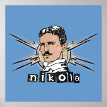 Nikola Tesla Posters