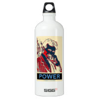 Nikola Tesla Power (Obama-Like Poster) SIGG Traveler 1.0L Water Bottle