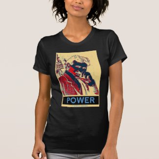 Nikola Tesla Power (Obama-Like Poster) Tee Shirt