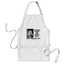 Nikola Tesla Progressive Development Of Man Quote aprons by wordsunwords Nikola Tesla Progressive Development Of Man Quote aprons