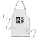 Nikola Tesla Scientists Equation No Relation Quote Apron