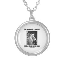 Nikola Tesla The Wizard Of The West Necklace
