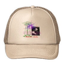 Nikola Tesla Trucker Hats