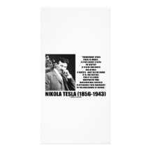 Nikola Tesla Wheelwork Of Nature Kinetic Energy Custom Photo Card