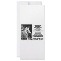 Nikola Tesla Wheelwork Of Nature Kinetic Energy rack cards