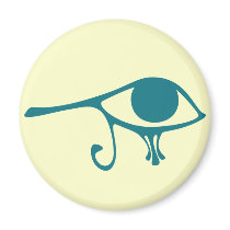 Nile Eye of Horus magnets by JaZilla Nile Eye of Horus magnets