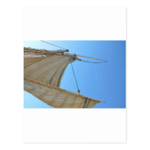 Nile Felucca Sail Post Card