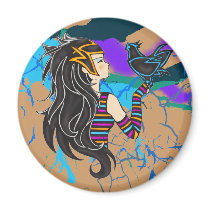 Nile Princess Magnets
