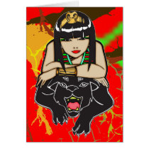 Nile Queen Greeting Cards