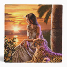 "Nile Sunset" Vinyl Binder