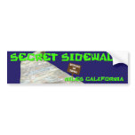 Niles Canyon Secret Sidewalk Bumper Sticker