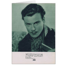 Nils Asther 1928 Silent Movie Actor Greeting Cards