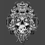 Niltec mongo skull tshirt