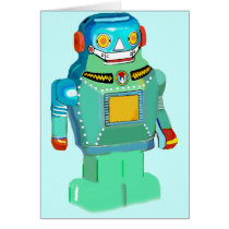 NIM-NIM 9-7L ROBOT GREETING CARDS