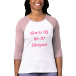Nimitz HS 06-07 Colorguard t-shirts