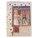 Nimrod Overseeing the Building of Tower of cards