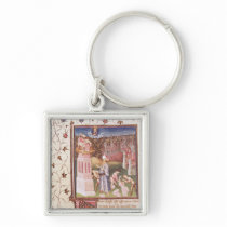 Nimrod Overseeing the Building of Tower of Key Chain