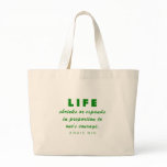 Nin on Courage Tote Bags