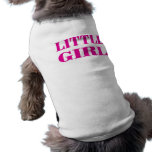 Niña - camiseta del perro camisa de perro