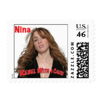 Nina - Rebel With A Cause stamp