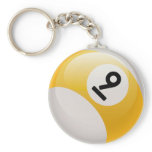 NINE BALL KEYCHAINS