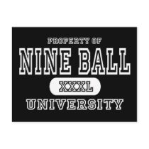 Nine Ball University Dark postcards