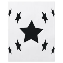 nine black stars icon flyers