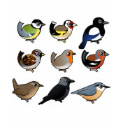 Nine cute Birdorable birds from Europe