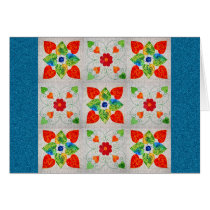 Nine Patch Heart Quilt cards