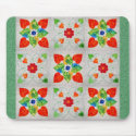 Nine Patch Heart Quilt mousepads by WhimsyQuilts Nine Patch Heart Quilt mousepads