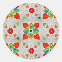 Nine Patch Quilt Sticker!