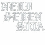 NINE, SEVEN, SITA EMBROIDERED HOODED SWEATSHIRT