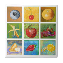 Nine Tasty Fruit tiles