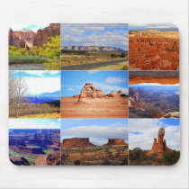 Nine Utah Landscape Icons mousepads