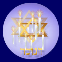 Nine White Candles Stickers stickers