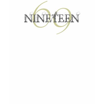 NINETEEN 69 T-SHIRT by DefinitelyMaybe