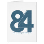 Nineteen eighty Four 1984 cards