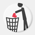 ningún amor iman de frigorífico