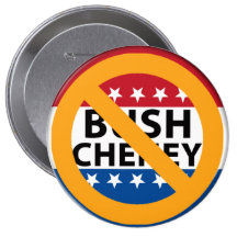 NINGÚN BUSH CHENEY PINS