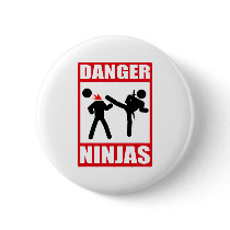Ninja Academy Okinawa Kill Bill Pinback Buttons