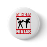 Ninja Academy Okinawa Kill Bill Pinback Buttons