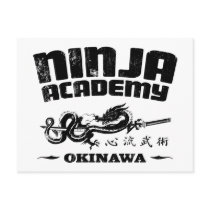 Ninja Academy Okinawa Kill Bill Postcards