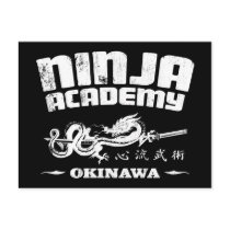 Ninja Academy Okinawa Kill Bill Postcard