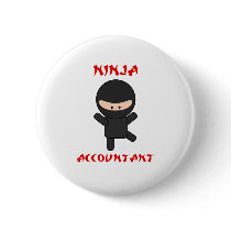 Ninja Accountant Pin